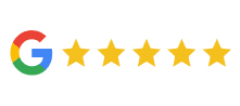 Selo 5 estrelas do Google